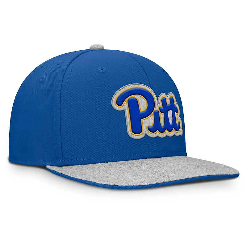 Men's Fanatics Royal Pitt Panthers Loden Snapback Hat