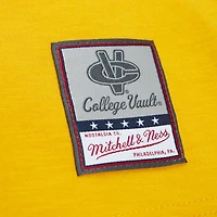 T-shirt à manches longues raglan légendaire flammé Mitchell & Ness Gold Pitt Panthers pour hommes