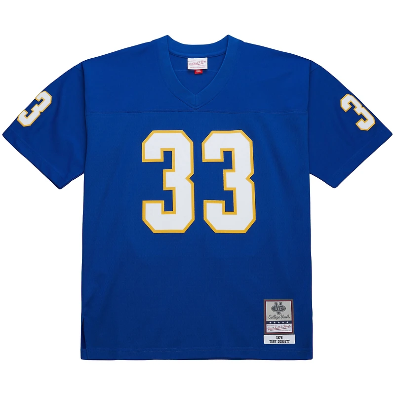 Men's Mitchell & Ness Tony Dorsett Royal Pitt Panthers 1976 College Vault Legacy Jersey