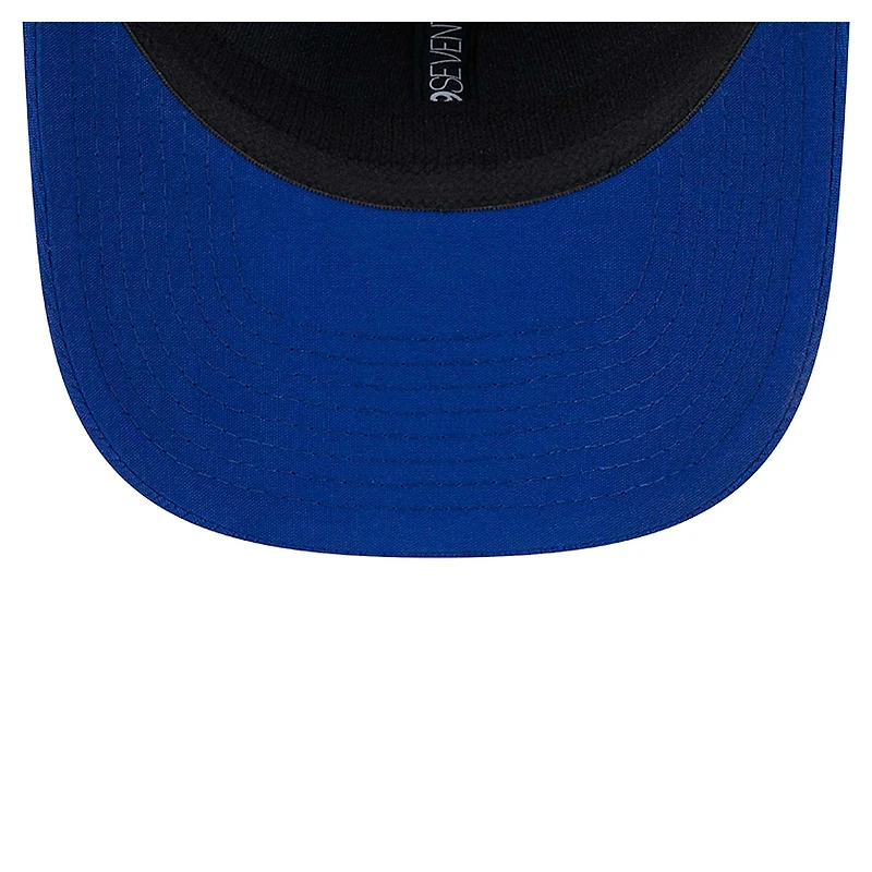 Casquette extensible à boutons-pression COOLERA 9SEVENTY pour homme des Pitt Panthers de New Era bleu