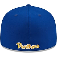 Men's New Era Royal Pitt Panthers 59FIFTY Fitted Hat