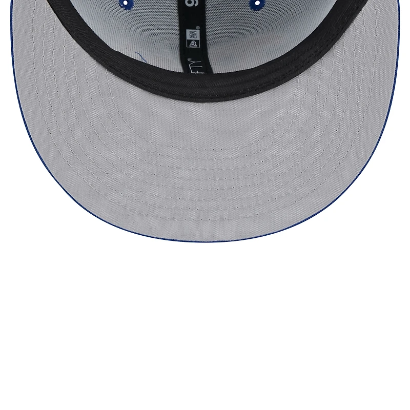 Men's New Era Royal Pitt Panthers 9FIFTY Trucker Snapback Hat