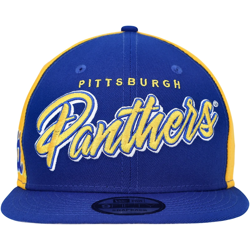 Casquette Snapback Outright 9FIFTY Royal Pitt Panthers New Era pour homme