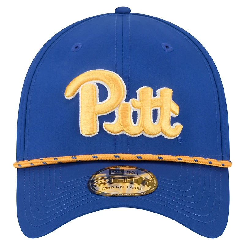 Casquette New Era Royal Pitt Panthers 39THIRTY Flex pour homme
