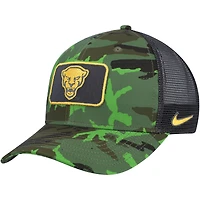 Casquette Snapback Pitt Panthers Classic99 Veterans Day Nike camouflage/noir pour homme