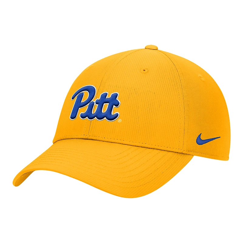 Casquette ajustable Nike Gold Pitt Panthers 2025 On-Field Club Performance pour homme