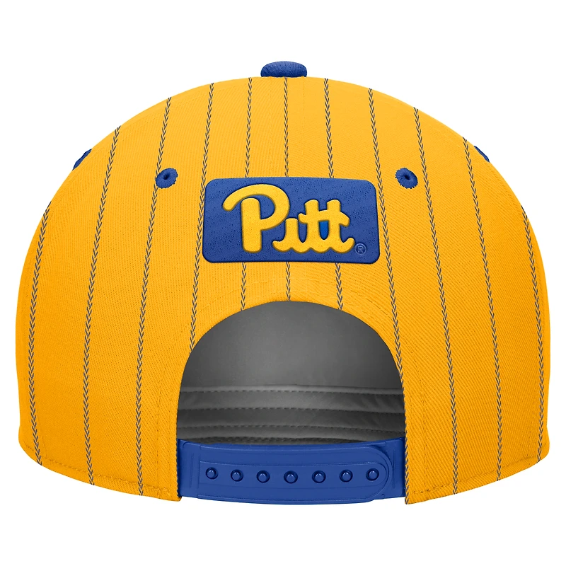 Casquette snapback Nike Gold Pitt Panthers Pro Dri-FIT pour homme