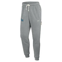 Pantalon de survêtement Nike gris chiné Pitt Panthers 2025 Sideline Standard Issue Dri-FIT Taper pour homme