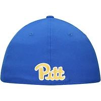 Casquette Nike Royal Pitt Panthers 2024 Sideline Rise Swoosh Flex pour homme
