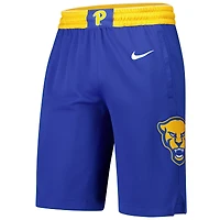 Short de basket-ball Nike Royal Pitt Panthers Replica Performance pour homme