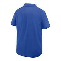 Men's Nike Royal Pitt Panthers Woven Polo
