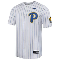 Maillot de baseball Nike Pitt Panthers blanc pour homme, édition limitée