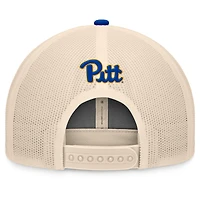 Men's Top of the World Royal/Natural Pitt Panthers Bennett Trucker Adjustable Hat