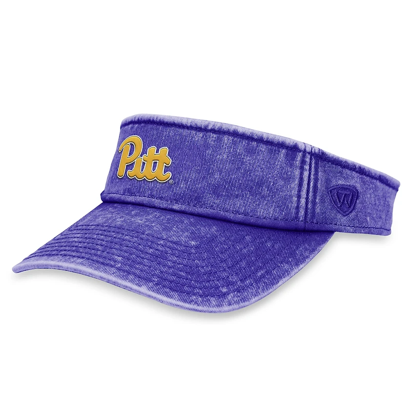 Visière réglable Terry Top of the World Royal Pitt Panthers pour hommes