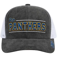 Casquette de camionneur ajustable unisexe Billy 2400 grise Colosseum des Pitt Panthers