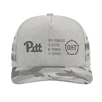 Casquette unisexe Colosseum Gray Pitt Panthers OHT Squad Podium ajustable
