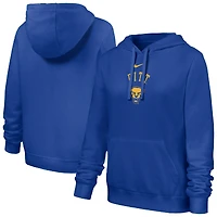 Women's Nike Royal Pitt Panthers Club Fleece Hoodie