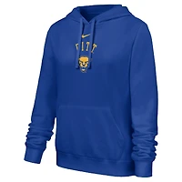 Women's Nike Royal Pitt Panthers Club Fleece Hoodie