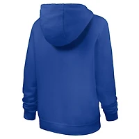 Sweat à capuche polaire Nike Royal Pitt Panthers Club pour femme