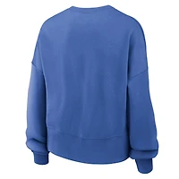 Women's Nike Royal Pitt Panthers Phoenix Fleece Pullover Sweatshirt