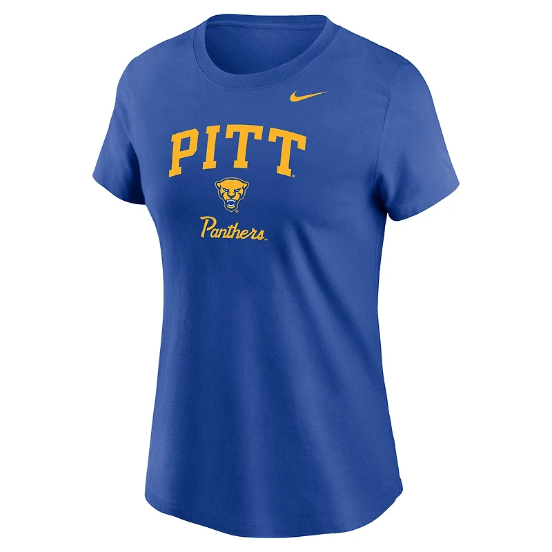Women's Nike Royal Pitt Panthers Primary T-Shirt