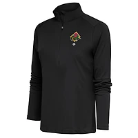 Pull-over demi-zippé Antigua Charcoal Pittsburgh Crawfords Tribute pour femme