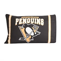Black Pittsburgh Penguins 20'' x 30'' Two Pack Pillowcase Set