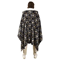 Black Pittsburgh Penguins Team Logo 50'' x 70'' Hoodie Throw Blanket