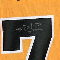 Evgeni Malkin Pittsburgh Penguins Autographed Gold Adidas Authentic Jersey