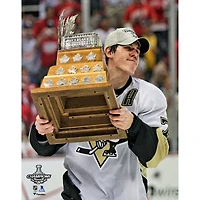 Evgeni Malkin Pittsburgh Penguins Unsigned 2009 Stanley Cup Champions Raising Conn Smythe Photograph