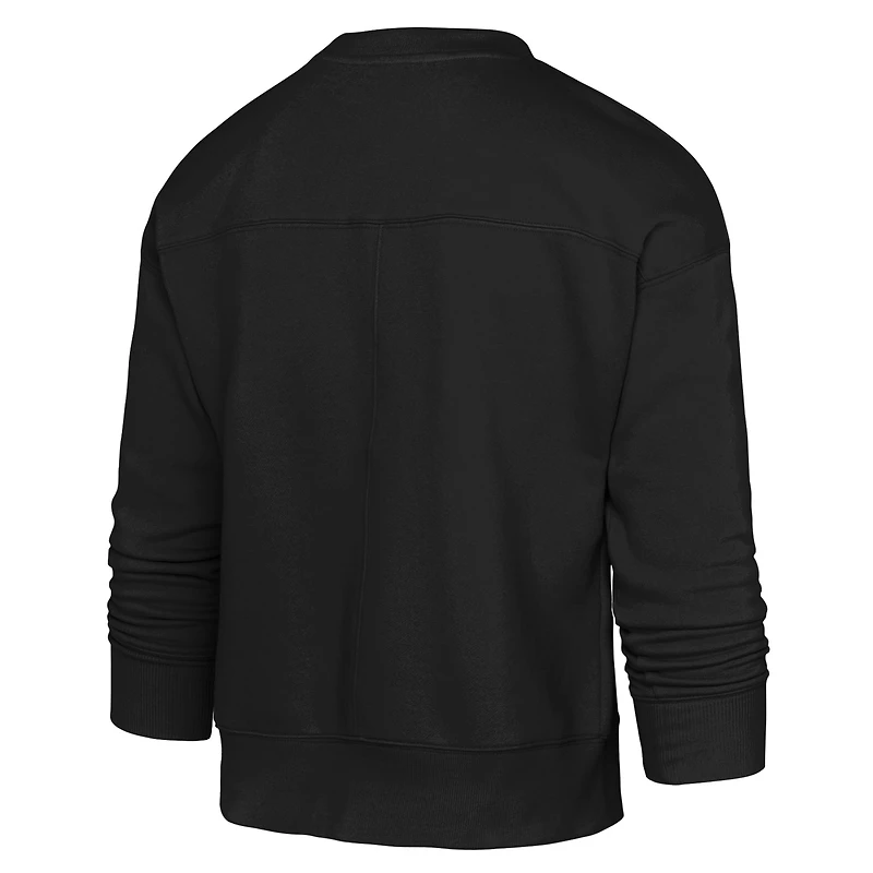 Sweat-shirt noir Game Love des Penguins de Pittsburgh pour filles Outerstuff