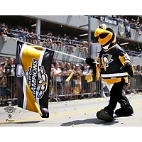 Photographie non signée du défilé des champions de la Coupe Stanley 2016 Penguins Pittsburgh à Iceburgh