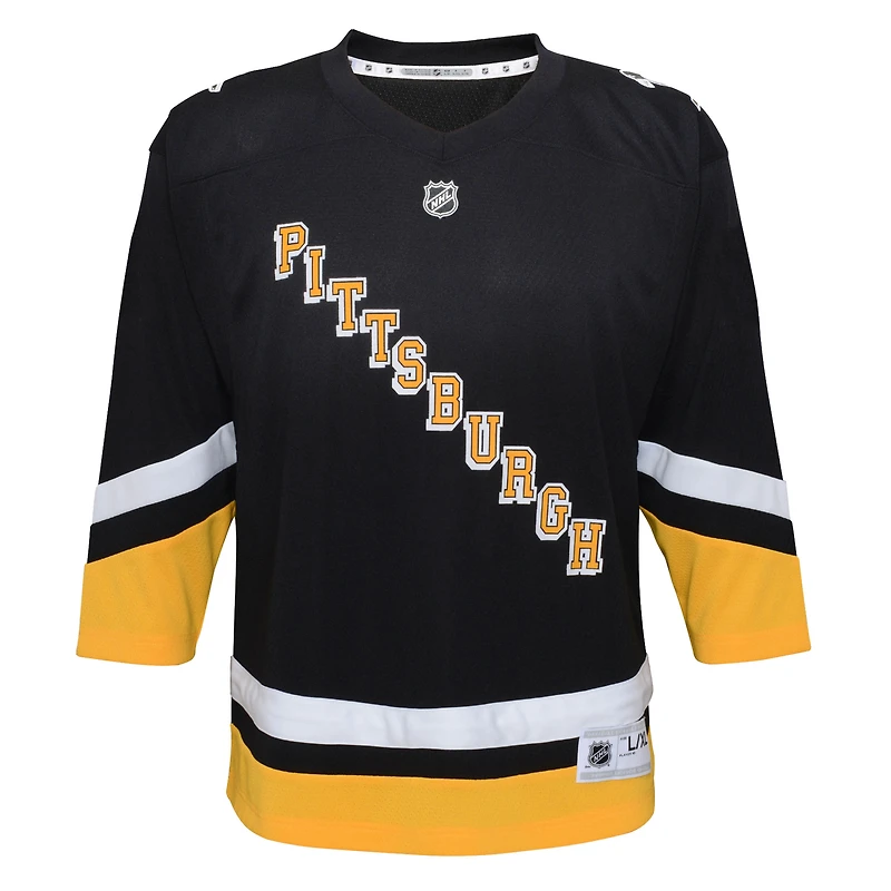 Infant Black Pittsburgh Penguins 2021/22 Alternate - Replica Jersey