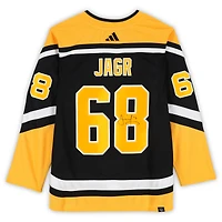 V106832 Pnguns Jaromir Jagr Pittsburgh Penguins Autographié 2022-23 Reverse Retro Adidas Jersey Jaromir Jagr AUT HK JERSEY 45834 AUTJERHOC JRSYJA0172 #1