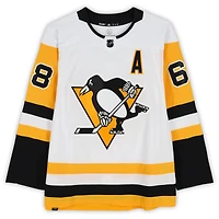 V106832 Pnguns Jaromir Jagr Pittsburgh Penguins Autographié Blanc Adidas Jersey Jaromir Jagr AUT HK JERSEY 45834 AUTJERHOC JRSYJA0171
