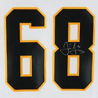 V106832 Pnguns Jaromir Jagr Pittsburgh Penguins Autographié Blanc Adidas Jersey Jaromir Jagr AUT HK JERSEY 45834 AUTJERHOC JRSYJA0171