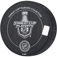 Rondelle de hockey autographiée par Kris Letang des Penguins de Pittsburgh pour les champions de la Coupe Stanley 2016 avec l'inscription « 2016 SC Champs »