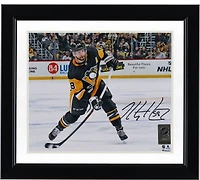 Kris Letang Pittsburgh Penguins Autographed 8" x 10" Black Jersey Shooting Photograph