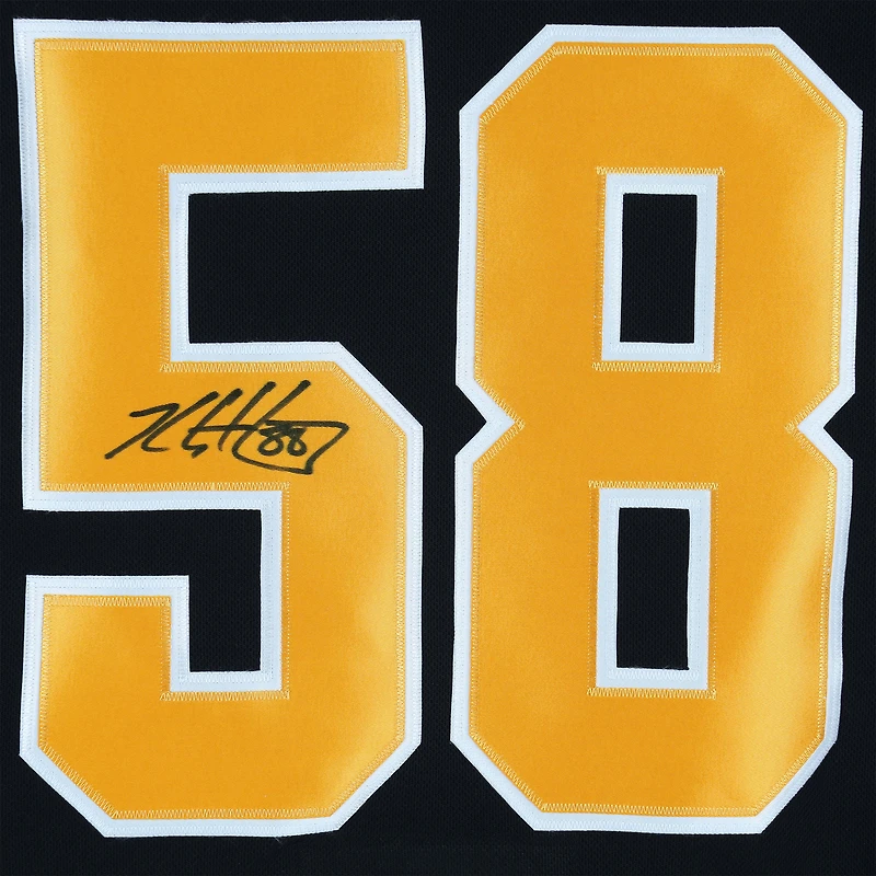 Kris Letang Pittsburgh Penguins Autographed Black Fanatics Premium Jersey