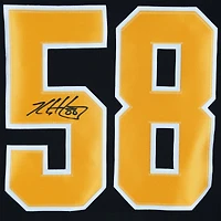 Kris Letang Pittsburgh Penguins Autographed Black Fanatics Premium Jersey