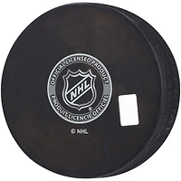 Rondelle de hockey autographiée par Kris Letang des Penguins de Pittsburgh avec l'inscription « 1 000TH GAME 4-2-23 »