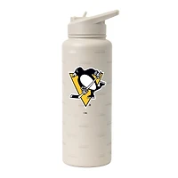 Bouteille isotherme Logo Brands Pittsburgh Penguins 34 oz Sand Ghost Quencher