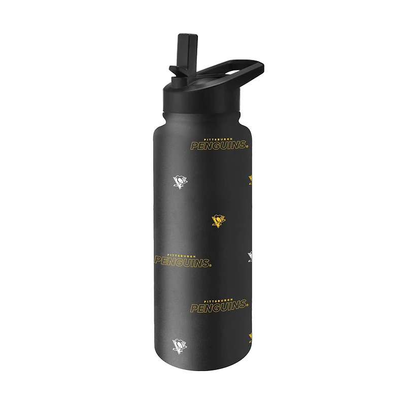 Logo Brands Pittsburgh Penguins 34oz. Steep and Repeat Quencher Bottle