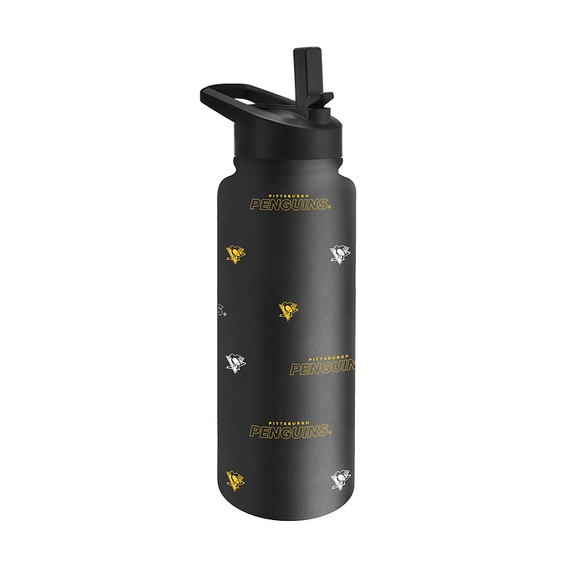 Logo Brands Pittsburgh Penguins 34oz. Steep and Repeat Quencher Bottle