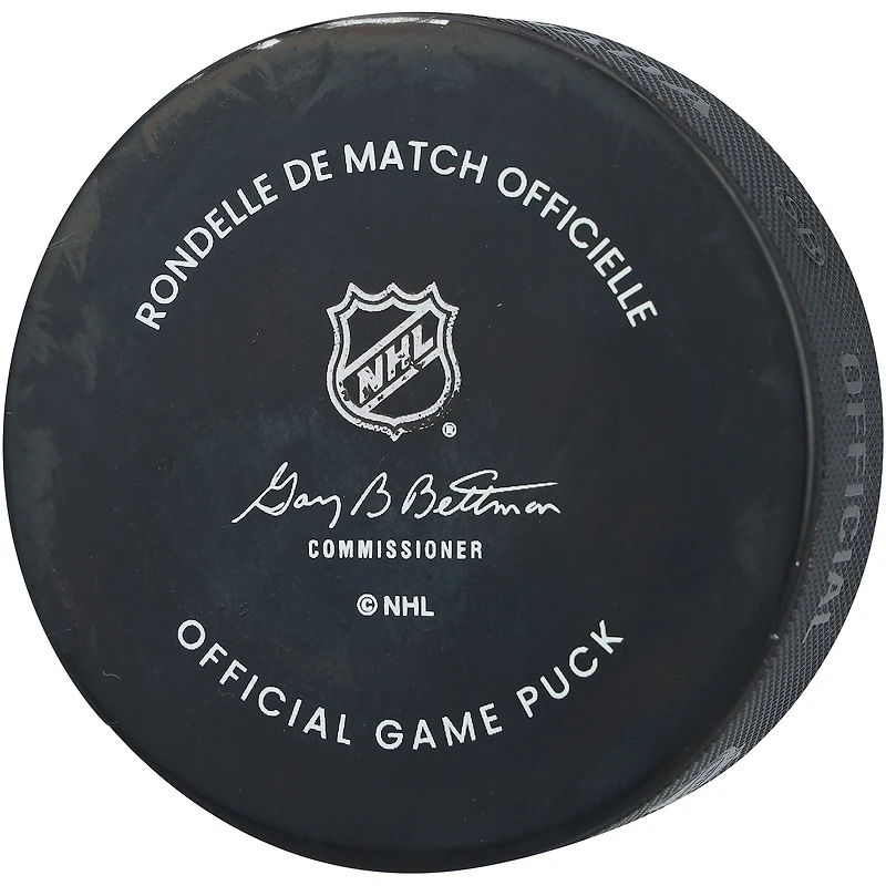 Marc-Andre Fleury Pittsburgh Penguins Autographed Official Game Puck