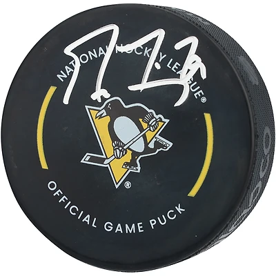 Rondelle de match officielle autographiée par Marc-André Fleury des Penguins de Pittsburgh