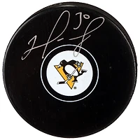 Rondelle de hockey dédicacée des Penguins de Pittsburgh de Matt Murray