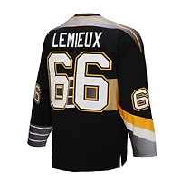 Maillot rétro Powerplay noir Mitchell & Ness Mario Lemieux des Penguins de Pittsburgh pour homme