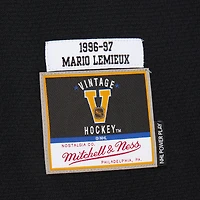 Maillot rétro Powerplay noir Mitchell & Ness Mario Lemieux des Penguins de Pittsburgh pour homme