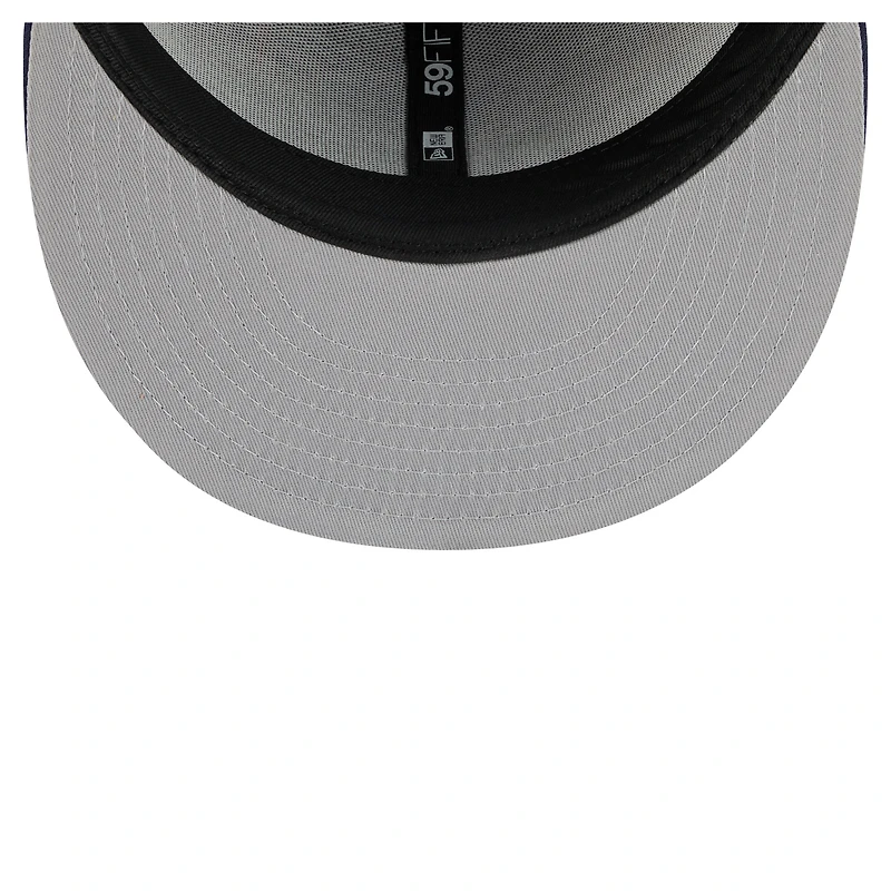 Men's New Era  Navy Pittsburgh Penguins Americana Fireworks 59FIFTY Fitted Hat
